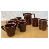 Set of Mar Crest Oven Proof Stoneware. Includes pi