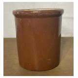 Small stoneware crock