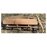 Steel runner sled