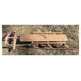 Old Yankee Clipper steel runner sled