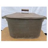 Copper Boiler with lid and handles
