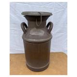 Blue Valley Creamery Metal Milk Jug