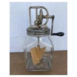 Dazey 4 qt glass butter churn