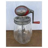 Dazey 4 qt glass butter churn