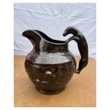 Stoneware pitcher