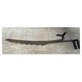 Old hay knife/ ice saw