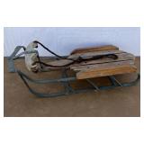 Mini steel runner sled