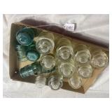 Flat of glass insulators+A246C141:C268