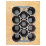 Cast iron muffin pan Erie 948 No.10