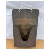Old metal Sears and Roebuck Catalog holder