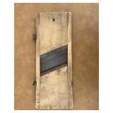 Old wooden Kraut Cutter