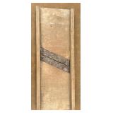 Old wooden Kraut Cutter marked 672- W Kraut Cutter