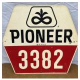 Pioneer 3382 seed corn sign