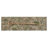 Old wooden pitch fork