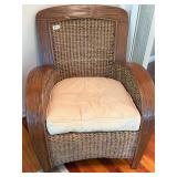 Wicker accent Chair