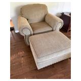 Chair & ottoman set