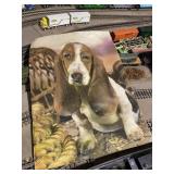 No 1038 Raised Photo Basset Hound