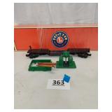 LIONEL DEPRESSED CENTER FLATCAR W/ BACK
