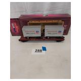 MTH UNION PACIFIC FLATCAR W20 TRAILERS,