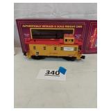 MTH UNOIN PACIFIC STEEL CABOOSE, #20-90022F