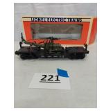 LIONEL US NAVY FLATCAR W/ ERTL HELICOPTER,