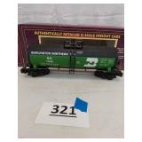MTH BURLINGTON NORTHERN O-SCALE TANK