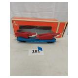 LIONEL 9823 TEXAS & PACIFIC FLATCAR WITH