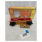 RAIL KING SANTA FE AUTO CARRIER FLAT CAR