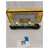 RAIL KING MTH AUTO TRANSPORT FLAT CAR