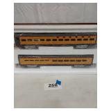 MTH 70 SCALE ALUMINUM SLEEPER/DINER SET,