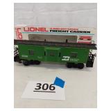 LIONEL BURLINGTON NORTHERN BAY WINDOW CABOOSE,