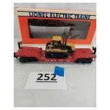 LIONEL AT & SF FLATCAR W/ ERTL CHALLENGER,