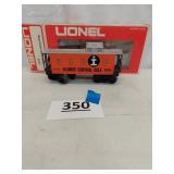 LIONEL ILLINOISE CENTRAL LIGHTED CABOOSE,