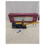 MTH SANTA FE CRANE CAR, #20-98237, DIE-CAST