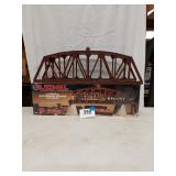 LIONEL ILLUMINATED EXTENSION BRIDGE WITH PIERS,