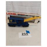 LIONEL SANTA FE CRANE CAR, #6-9348