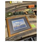 Framed photo Clinton Power Plant