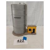 SUNOCO SILO AND BUILDING. PLASTIC