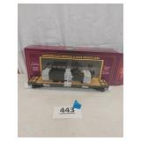 MTH US ARMY (#609302) FLAT CAR W/(1) GMC DUKW 353,