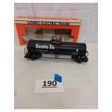 LIONEL SANTA FE UNI-BODY TANK CAR, #6-17900