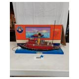 LIONEL SANTA FE RAILROAD TUGBOAT, #6-24109
