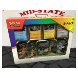2023 Pokï¿½mon 5 Pack Trading Card Game MIB