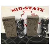 (2) Kaws Five Years Later Companion Dolls MIB Lot