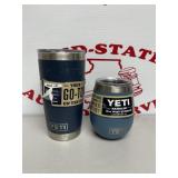 (2) Yeti Rambler Tumblers No Clips