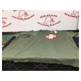 (2) Unisex 2X & 3X Coffee Tee Shirt NWT Lot Short