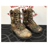 Red Head Menï¿½s 8.5M Bone Dry Camo Boots Lace Up