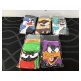 (5) Looney Tunes Crew Socks Menï¿½s/ Womenï¿½s 9-11