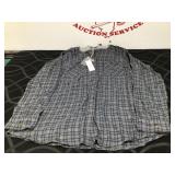 Natural Womenï¿½s Large Plaid Promo Hoodie NWT