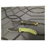 (2) Guardian & Ozark Trails Folding Knives Knife