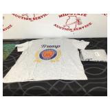 (2) Menï¿½s Large Trump A Fine President Tee Shirts